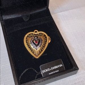 Authentic Dolce&Gabanna Gold-tone Locket